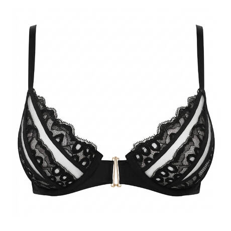 CHANTELLE X Lace Underwire bra Roxane Black