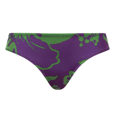 EMPREINTE Brief bikini bottom Bloom Iris Palm