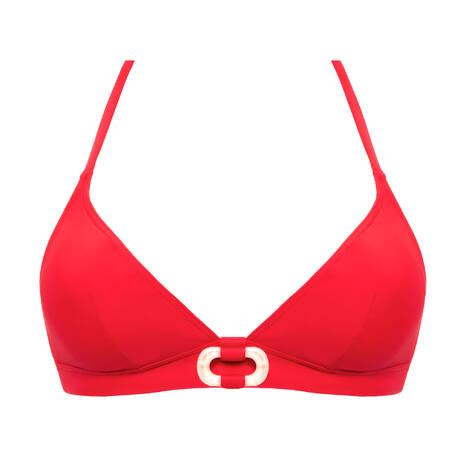 SIMONE PÉRÈLE Haut de maillot de bain triangle sans armatures Magnetic Ecarlate