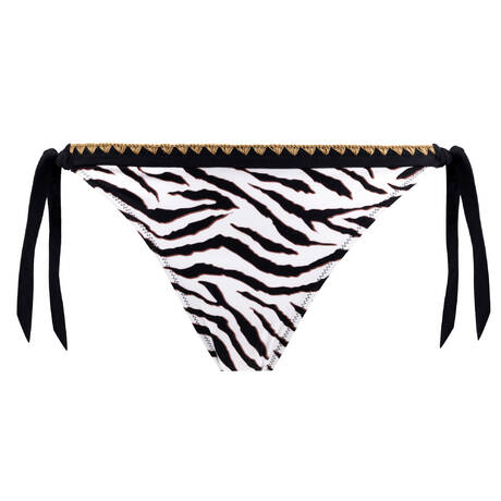 BANANA MOON Tie side bikini bottom Sadia Wild Jungle Black