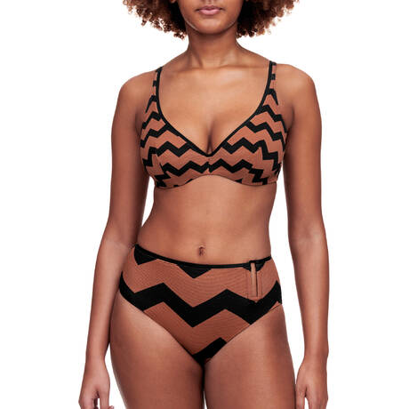 2 pieces set Chantelle Totem Hypnotic Earth