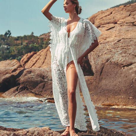 2 pieces set MARJOLAINE Céleste Swim Nude