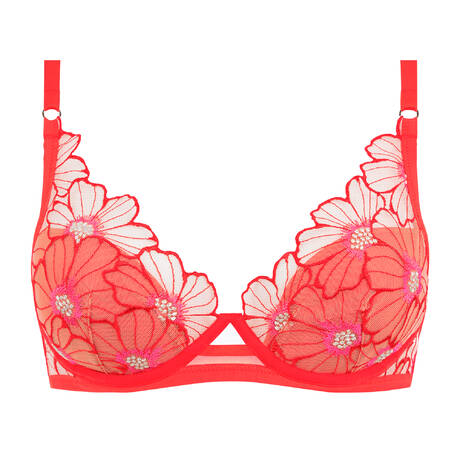 CHANTELLE Soutien-gorge triangle coques Pulp Lush Fleur Flamboyante