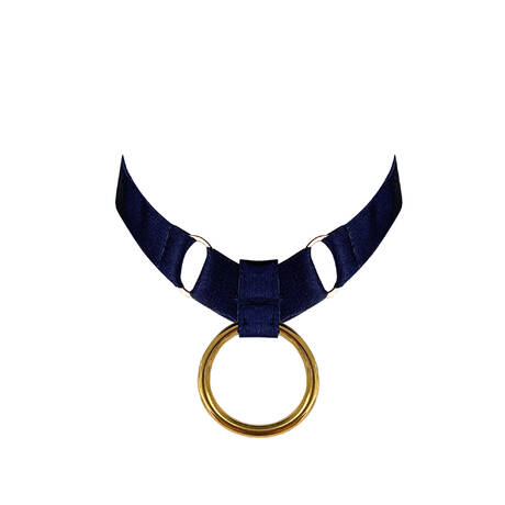 BORDELLE Choker New Signature Navy Blue