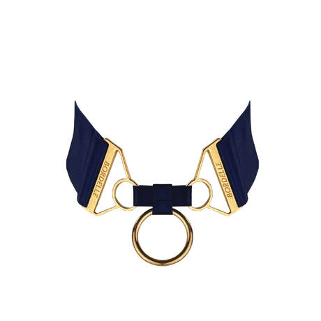 BORDELLE Choker New Signature Navy Blue