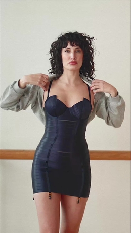 Angela garter belt dress Bordelle New Signature