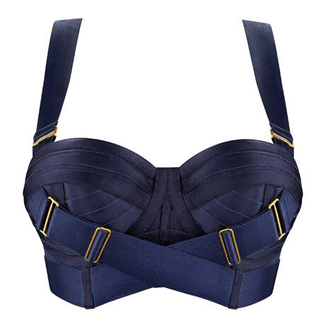 BORDELLE Bustier New Signature Navy Blue