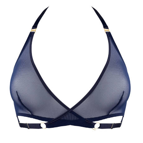 BORDELLE Triangle bra New Signature Navy Blue