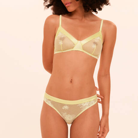 2 pieces set SIMONE PÉRÈLE Louise Jaune Limonade