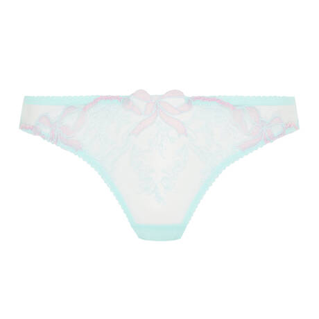 AGENT PROVOCATEUR Brief Lisetta Mint&Baby Pink