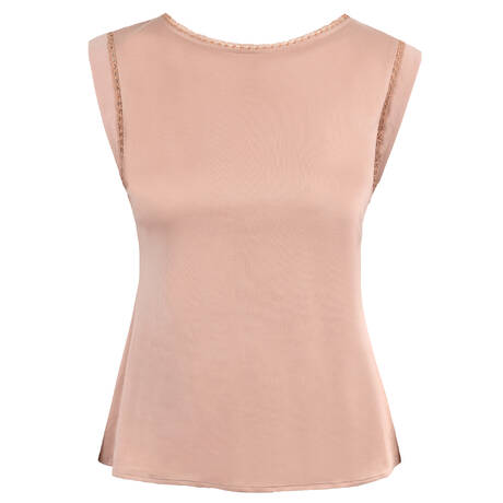 MAISON LEJABY Sleeveless tank Softness Aurore