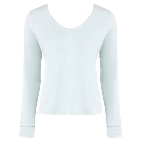 MAISON LEJABY Top manches longues Softness Céladon