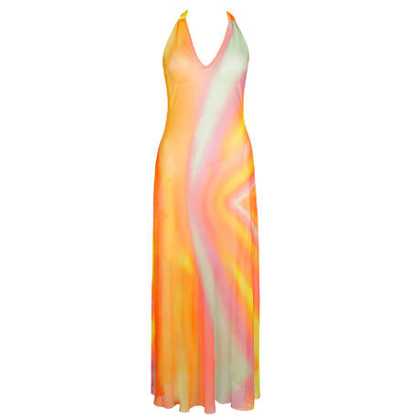 SARDA Robe de plage longue Kim Sfumato