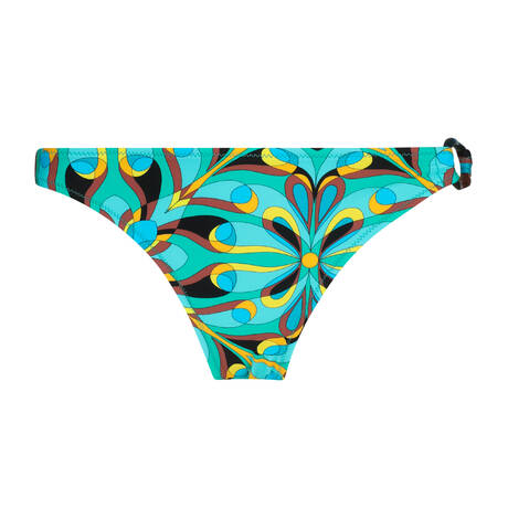 ANTIGEL Bas de maillot de bain slip séduction La Psychedelique Bleu Vibrant