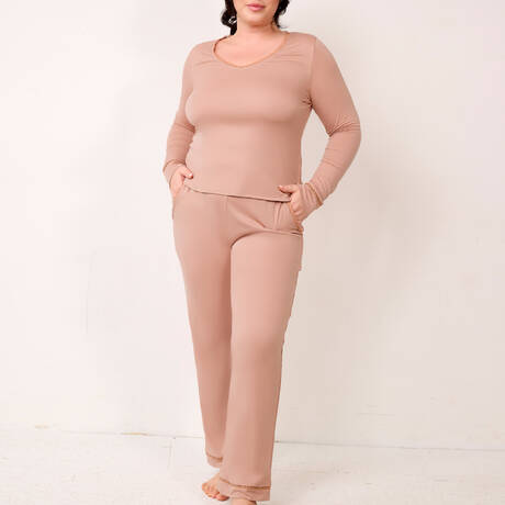 2 pieces set MAISON LEJABY Softness Aurore