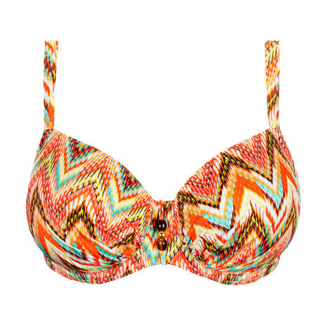 PRIMADONNA Full cup bikini top Tubou Ikat Summer