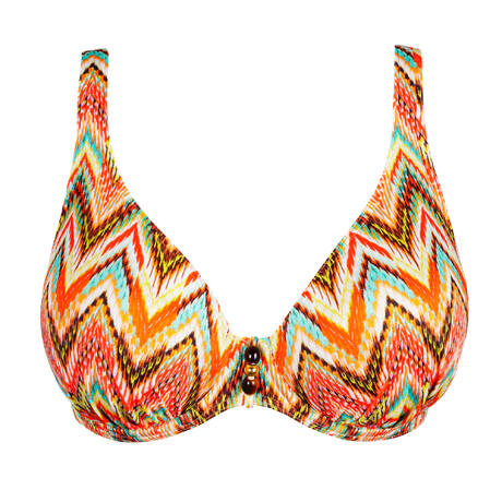 PRIMADONNA Haut de maillot de bain triangle coques Tubou Ikat Summer