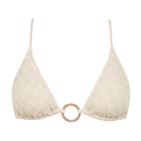 SORAYA Triangle bikini top St Barth Sedna Imprimé Sedna
