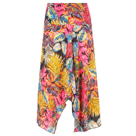 SORAYA Jupe de plage Cindy Tropical Imprimé Tropical