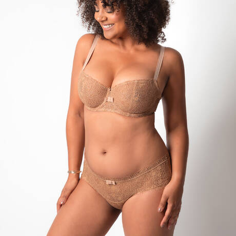2 pieces set CHANTELLE Day to Night Dentelle Python
