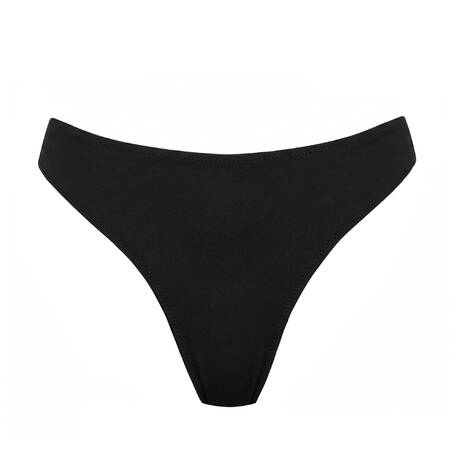LIVY High leg bikini bottom Halo Black