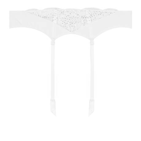 LISE CHARMEL Porte-jarretelles Éclat Couture Blanc