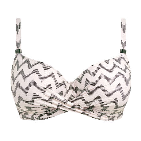 FANTASIE Full cup bikini top Vanuatu Crème Noir