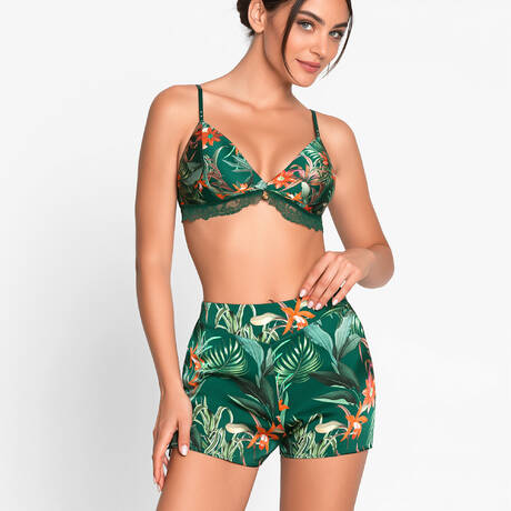 Ensemble 2 pièces LISE CHARMEL Tropique En Fleurs Nature Tropic
