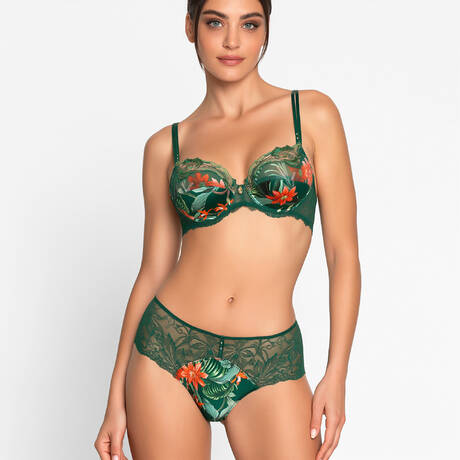 Ensemble 2 pièces LISE CHARMEL Tropique En Fleurs Nature Tropic