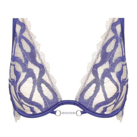 PRELUDE Lace Triangle bra Storia d'Amore Bleu Lavande