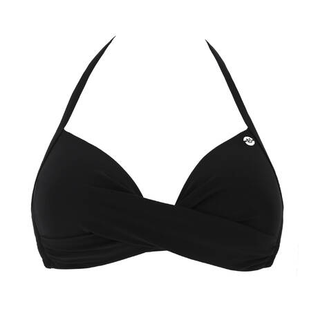 BANANA MOON Push-up bikini top Eyro Black Black