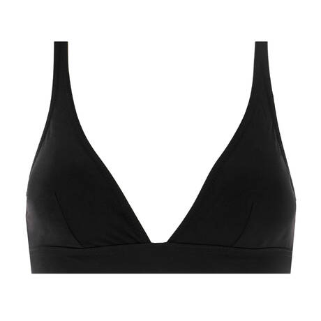 BANANA MOON Triangle bikini top Drino Black Black