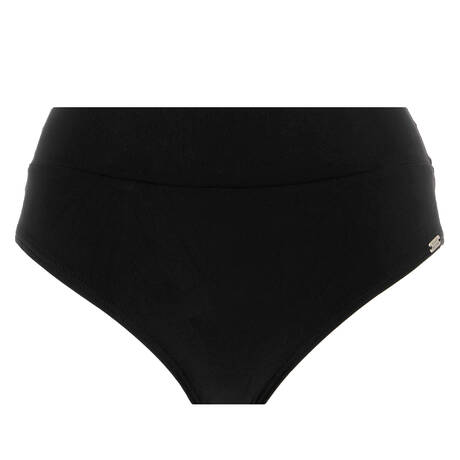 BANANA MOON Fold down bikini bottom Zappa Black Black