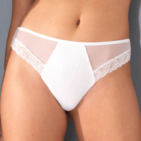 ANTIGEL Tanga Boyish Séduction Blanc