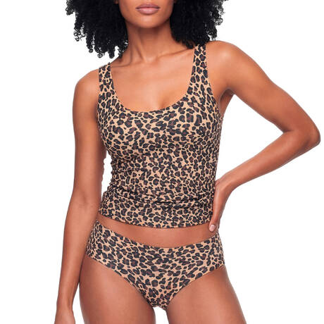 2 pieces set MEY Simply Better Invisible Cream Tan/Leopard