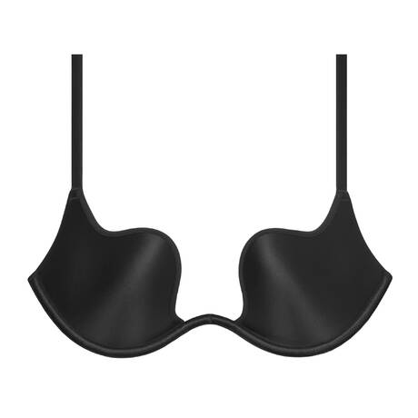 FLEUR DU MAL Push-up bra Le Stretch Gloss Black