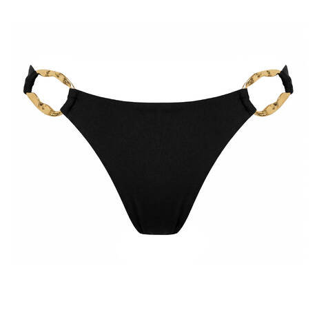 LULI FAMA Bas de maillot de bain slip Femme Allure Noir
