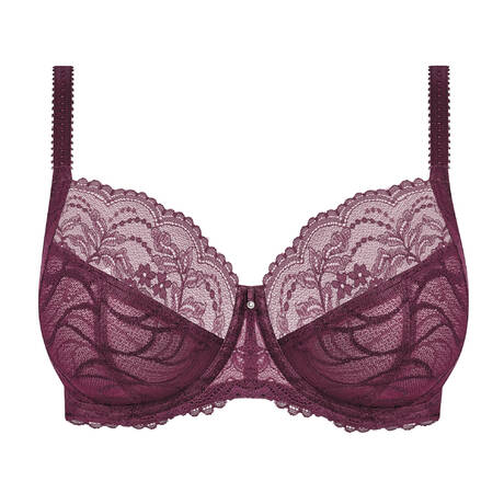 FANTASIE Full-cup bra lace Cesile Burgundy