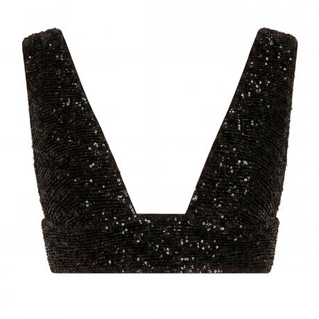LIVY Bralette bikini top Under a Spell Black