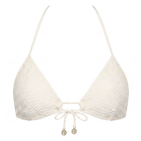 LULI FAMA Push-up-Badeanzugoberteil Sunbaked Gold