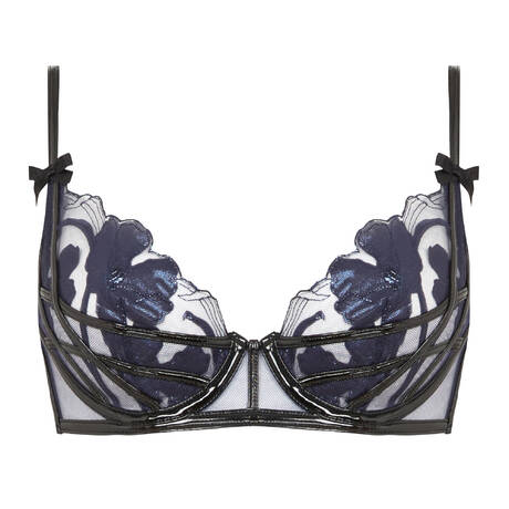 AGENT PROVOCATEUR Balconette bra Felicitie Navy&Black