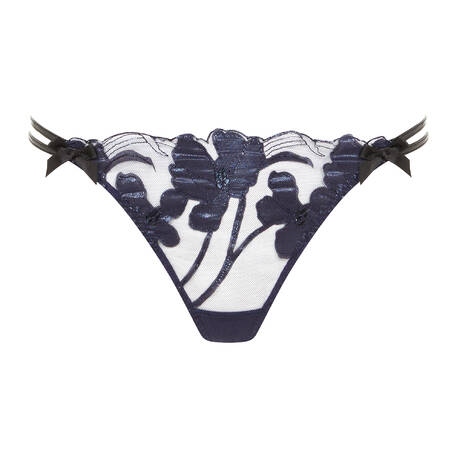 AGENT PROVOCATEUR Thong Felicitie Navy&Black