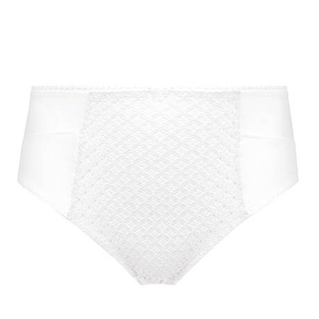 MAISON LEJABY Cotton High-waisted panty Memories White