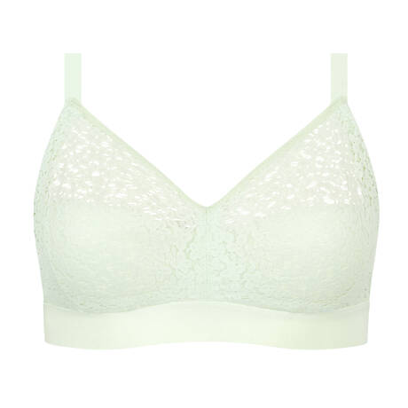 CHANTELLE Soutien-gorge sans armatures en dentelle Easy Feel Norah Celadon