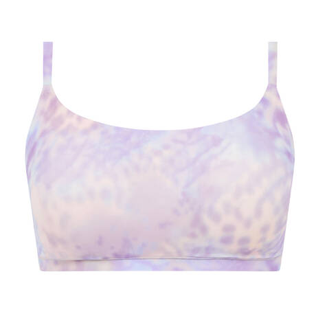 CHANTELLE Soutien-gorge brassière invisible Soft Stretch Orchidées Lilas