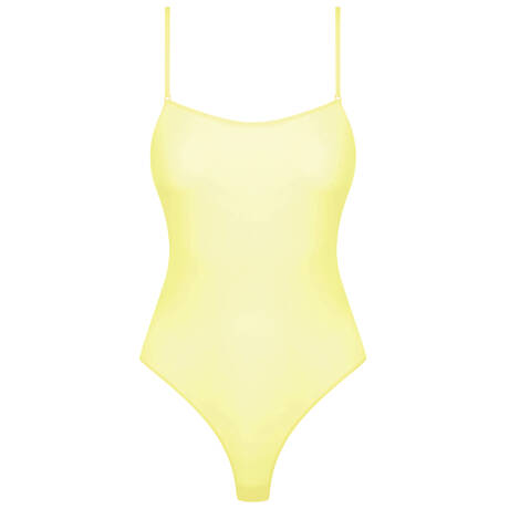 MAISON CLOSE Bodysuit Double Sens Yellow
