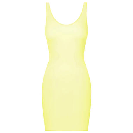 MAISON CLOSE Robe courte Double Sens Jaune