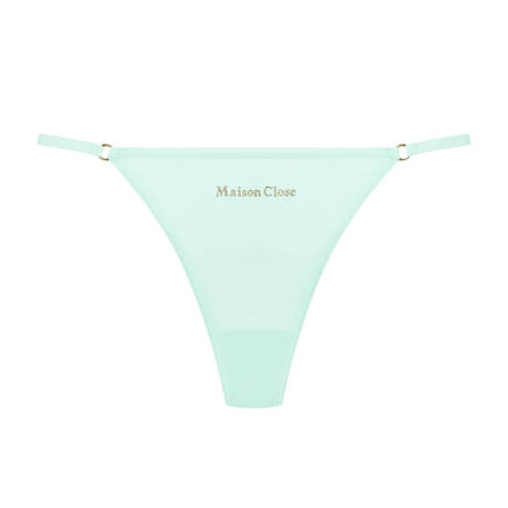 MAISON CLOSE Mini-String Double Sens Céladon