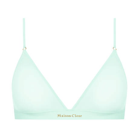 MAISON CLOSE Triangel BH Double Sens Céladon