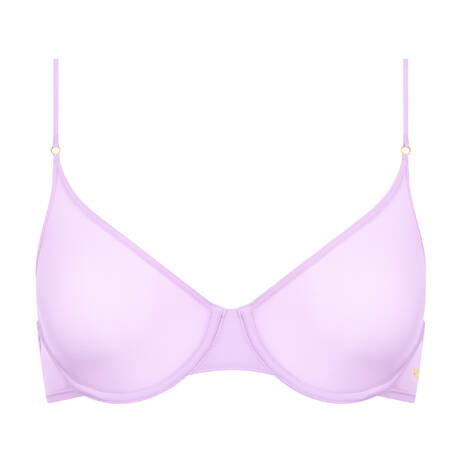 MAISON CLOSE Demi-cup bra Double Sens Lavande
